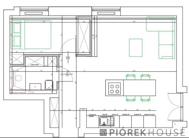 2 pokoje, mieszkanie 42,00 m², piętro 4, oferta nr , 77487/6624/OMS, Warszawa, Wola, Wola, Stanisława Staszica