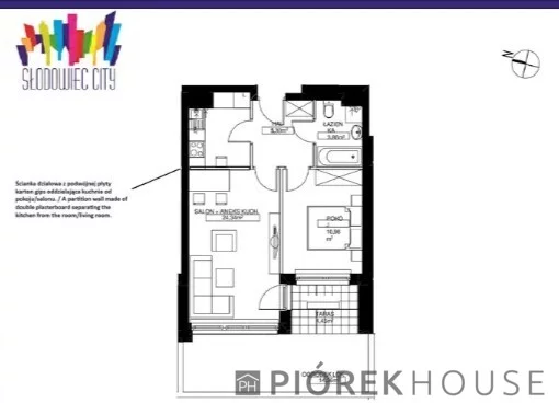 2 pokoje, mieszkanie 44,40 m², parter, oferta nr , 77052/6624/OMS, Warszawa, Bielany, Bielany, Stefana Żeromskiego