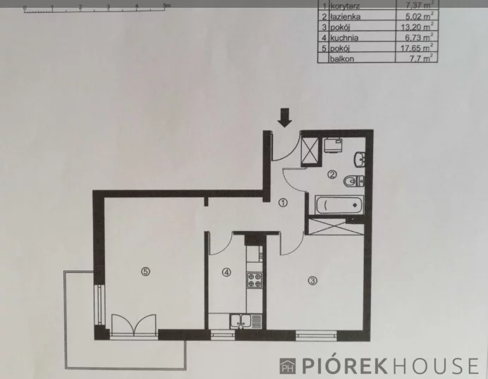 2 pokoje, apartament 50,00 m², piętro 2, oferta nr , 76008/6624/OMS, Marki, Szpitalna