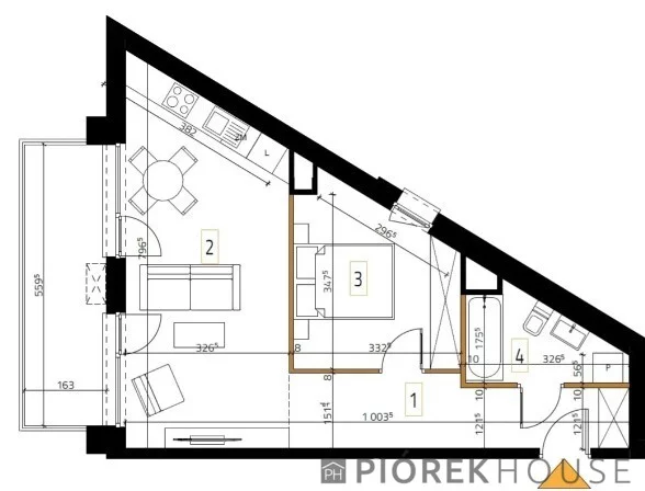 2 pokoje, mieszkanie 46,96 m², piętro 2, oferta nr , 77748/6624/OMS, Warszawa, Ursus, Ursus, Wiosny Ludów