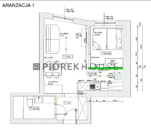 Mieszkanie na sprzedaż, 35,00 m², 2 pokoje, 3 piętro, oferta nr 64365/6624/OMS