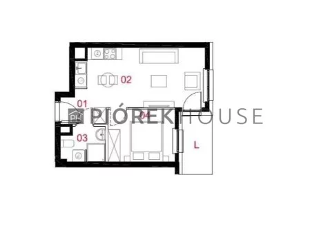 2 pokoje, mieszkanie 33,50 m², piętro 4, oferta nr , 76725/6624/OMS, Warszawa, Ursus, Ursus, Zagłoby