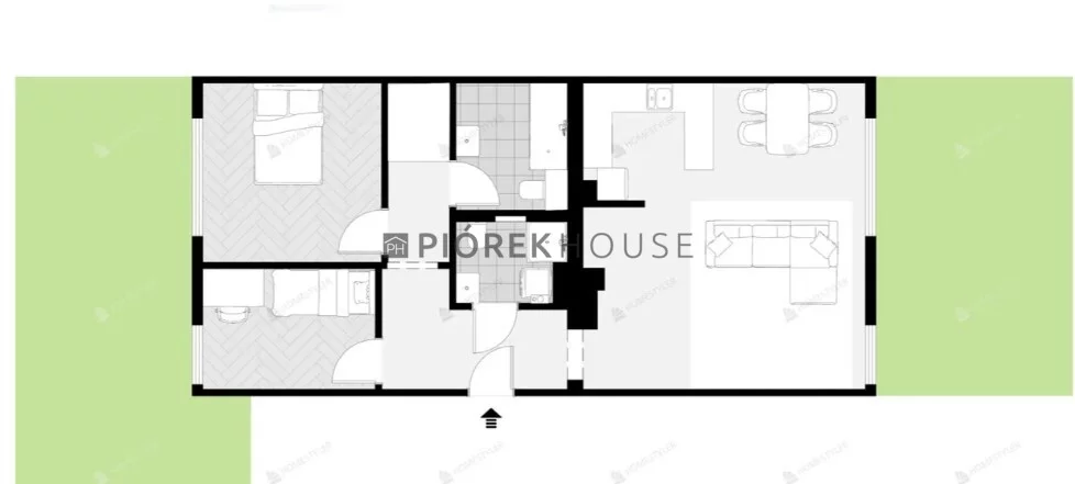 3 pokoje, apartament 73,45 m², parter, oferta nr , 76663/6624/OMS, Marki, Adama Mickiewicza