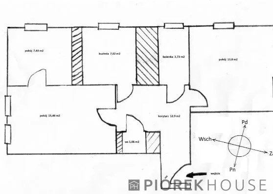 3 pokoje, mieszkanie 56,55 m², piętro 3, oferta nr , 76010/6624/OMS, Warszawa, Wola, Wola, Aleja Jana Pawła II
