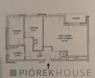 3 pokoje, mieszkanie 67,00 m², piętro 1, oferta nr , 76094/6624/OMS, Warszawa, Wilanów, Wilanów, Aleksandra Gieysztora