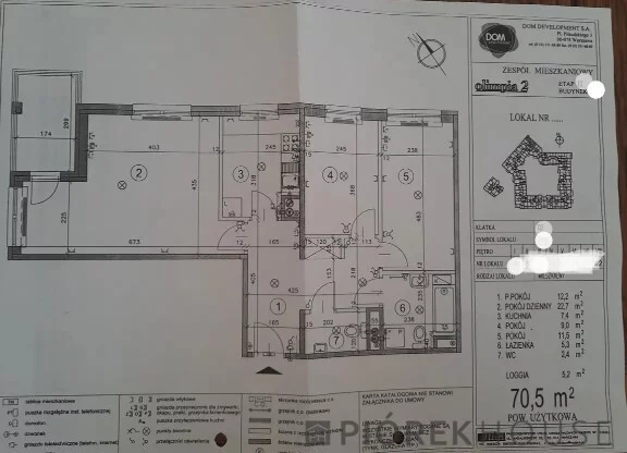 3 pokoje, mieszkanie 70,50 m², piętro 6, oferta nr , 77599/6624/OMS, Warszawa, Ursynów, Ursynów, Alternatywy
