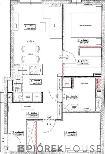 3 pokoje, apartament 61,23 m², piętro 1, oferta nr , 77799/6624/OMS, Warszawa, Praga Południe, Praga Południe, Czapelska