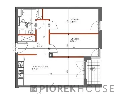 3 pokoje, apartament 54,30 m², piętro 5, oferta nr , 76675/6624/OMS, Warszawa, Wola, Wola, Gizów