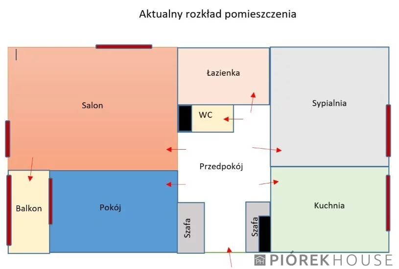 3 pokoje, mieszkanie 57,81 m², piętro 1, oferta nr , 76875/6624/OMS, Warszawa, Targówek, Targówek, Gościeradowska