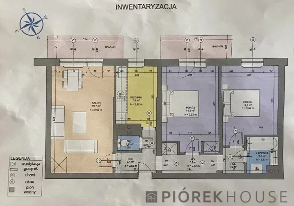3 pokoje, mieszkanie 67,00 m², piętro 2, oferta nr , 78111/6624/OMS, Warszawa, Praga Południe, Praga Południe, Grochowska