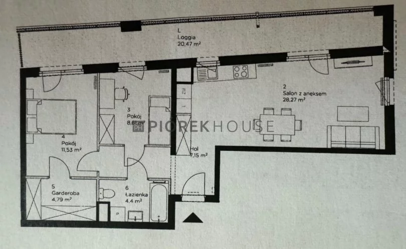 3 pokoje, apartament 66,00 m², piętro 1, oferta nr , 68426/6624/OMS, Warszawa, Włochy, Włochy, Instalatorów