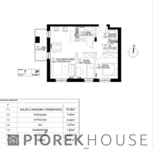 Apartamenty 78370/6624/OMS Ząbki Krucza