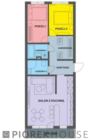 3 pokoje, mieszkanie 62,00 m², piętro 2, oferta nr , 76851/6624/OMS, Warszawa, Targówek, Targówek, Łojewska