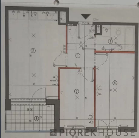 3 pokoje, mieszkanie 54,78 m², piętro 2, oferta nr , 77462/6624/OMS, Warszawa, Mokotów, Mokotów, Magazynowa