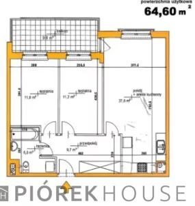 3 pokoje, mieszkanie 64,60 m², piętro 1, oferta nr , 75931/6624/OMS, Warszawa, Ursus, Ursus, Ryżowa