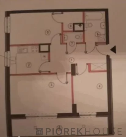 3 pokoje, mieszkanie 68,90 m², piętro 2, oferta nr , 75749/6624/OMS, Warszawa, Praga Południe, Praga Południe, gen. Tadeusza Bora-Komorowskiego