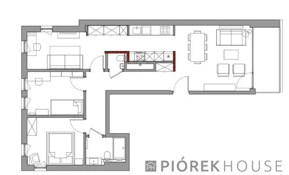 4 pokoje, apartament 78,90 m², piętro 3, oferta nr , 75961/6624/OMS, Warszawa, Praga Południe, Praga Południe, Augustyna Kordeckiego