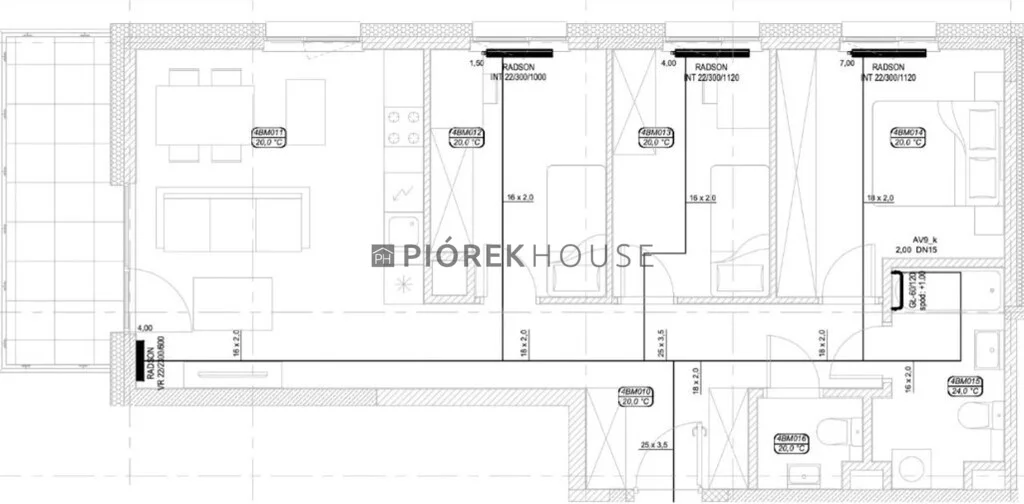 Mieszkanie na sprzedaż, 76,94 m², 4 pokoje, 4 piętro, oferta nr 65027/6624/OMS