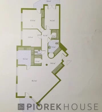 4 pokoje, apartament 145,00 m², piętro 6, oferta nr , 76857/6624/OMS, Warszawa, Mokotów, Mokotów, Wielicka