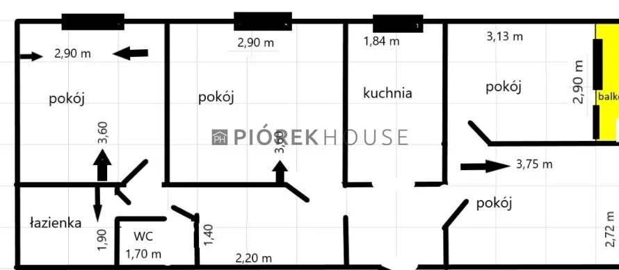 4 pokoje, mieszkanie 67,00 m², piętro 5, oferta nr , 76575/6624/OMS, Warszawa, Targówek, Targówek, Wyszogrodzka