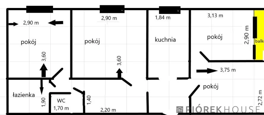4 pokoje, mieszkanie 67,00 m², piętro 5, oferta nr , 77701/6624/OMS, Warszawa, Targówek, Targówek, Wyszogrodzka