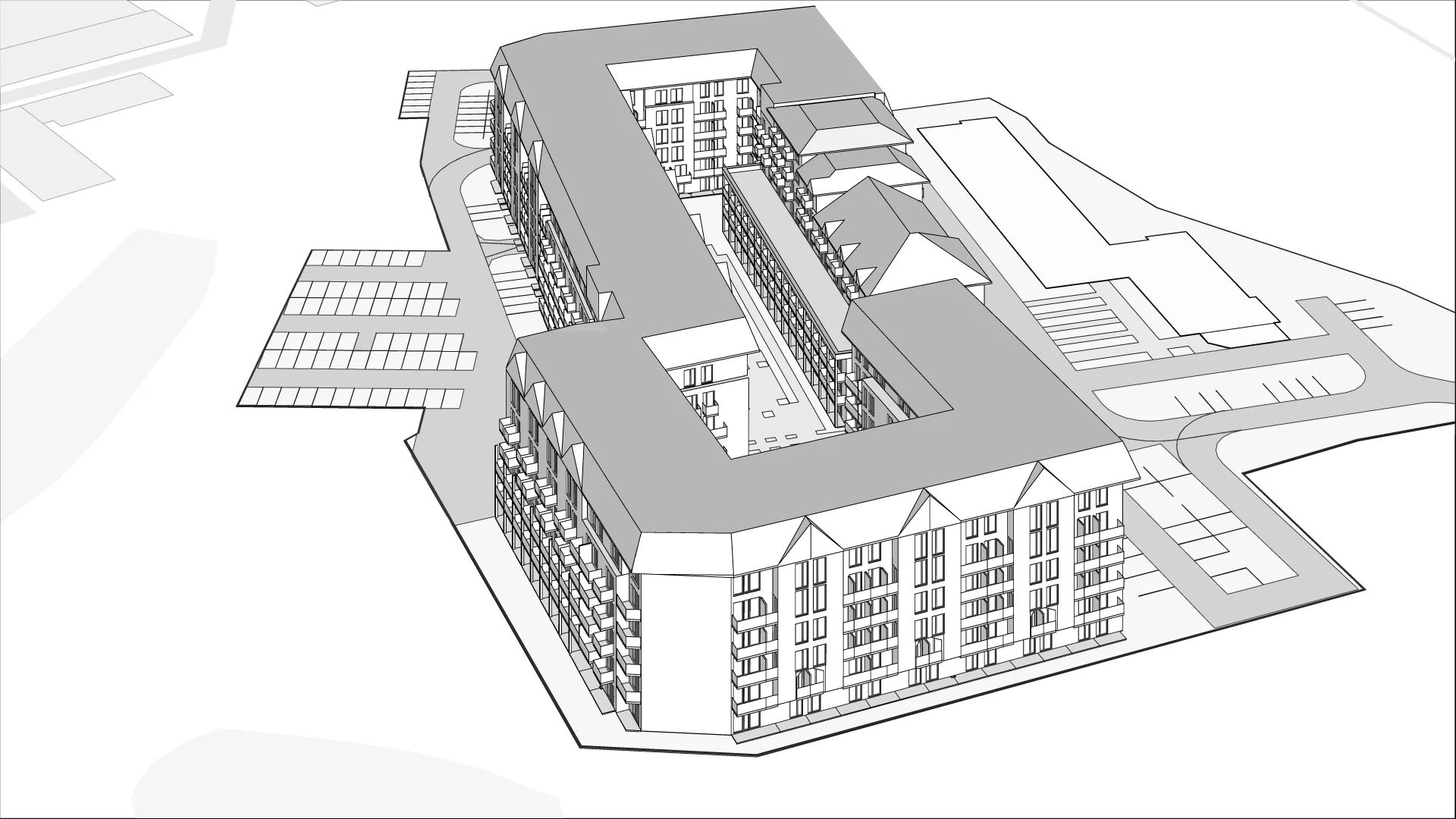 Wirtualna makieta 3D mieszkania 24.69 m², AB.2.073