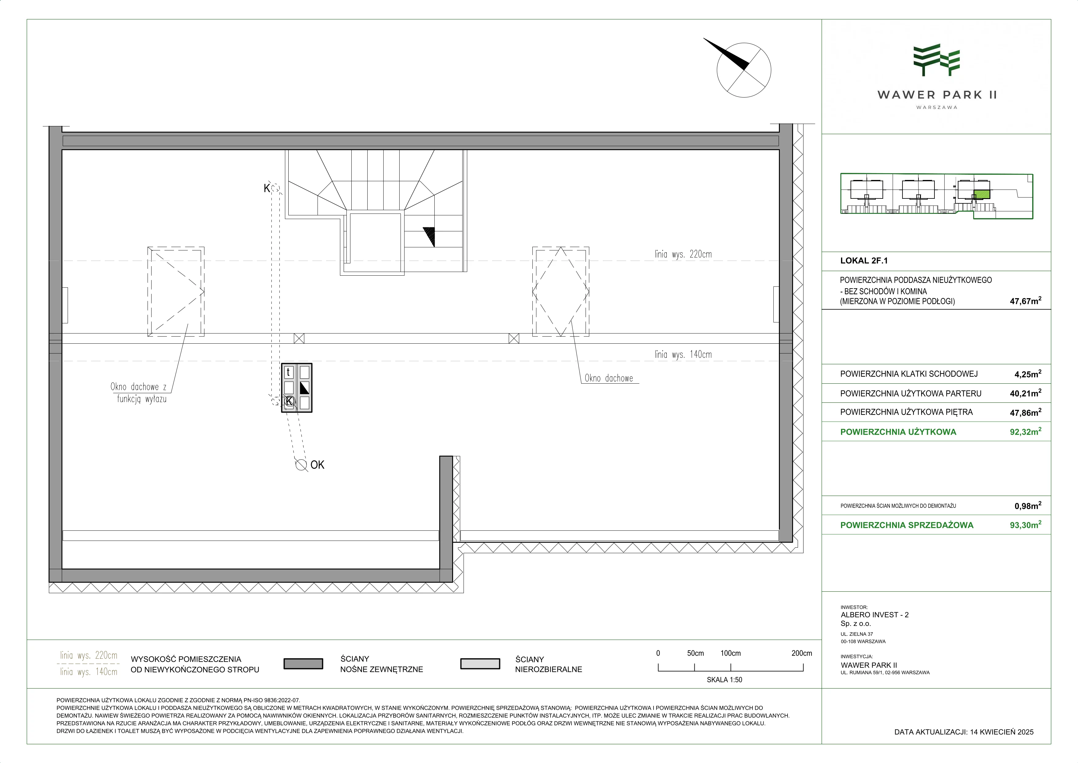 Dom 92,32 m², oferta nr 2F.1, Wawer Park, Warszawa, Wawer, Aleksandrów, ul. Zagórzańska 52