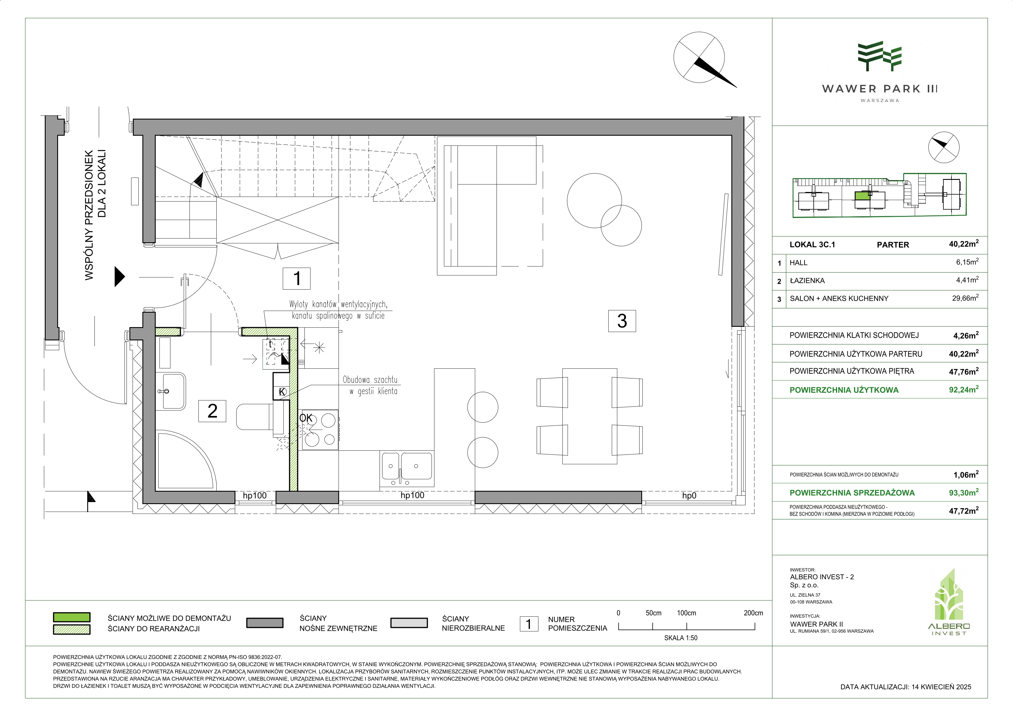 Dom 92,24 m², oferta nr 3C.1, Wawer Park, Warszawa, Wawer, Aleksandrów, ul. Zagórzańska 52