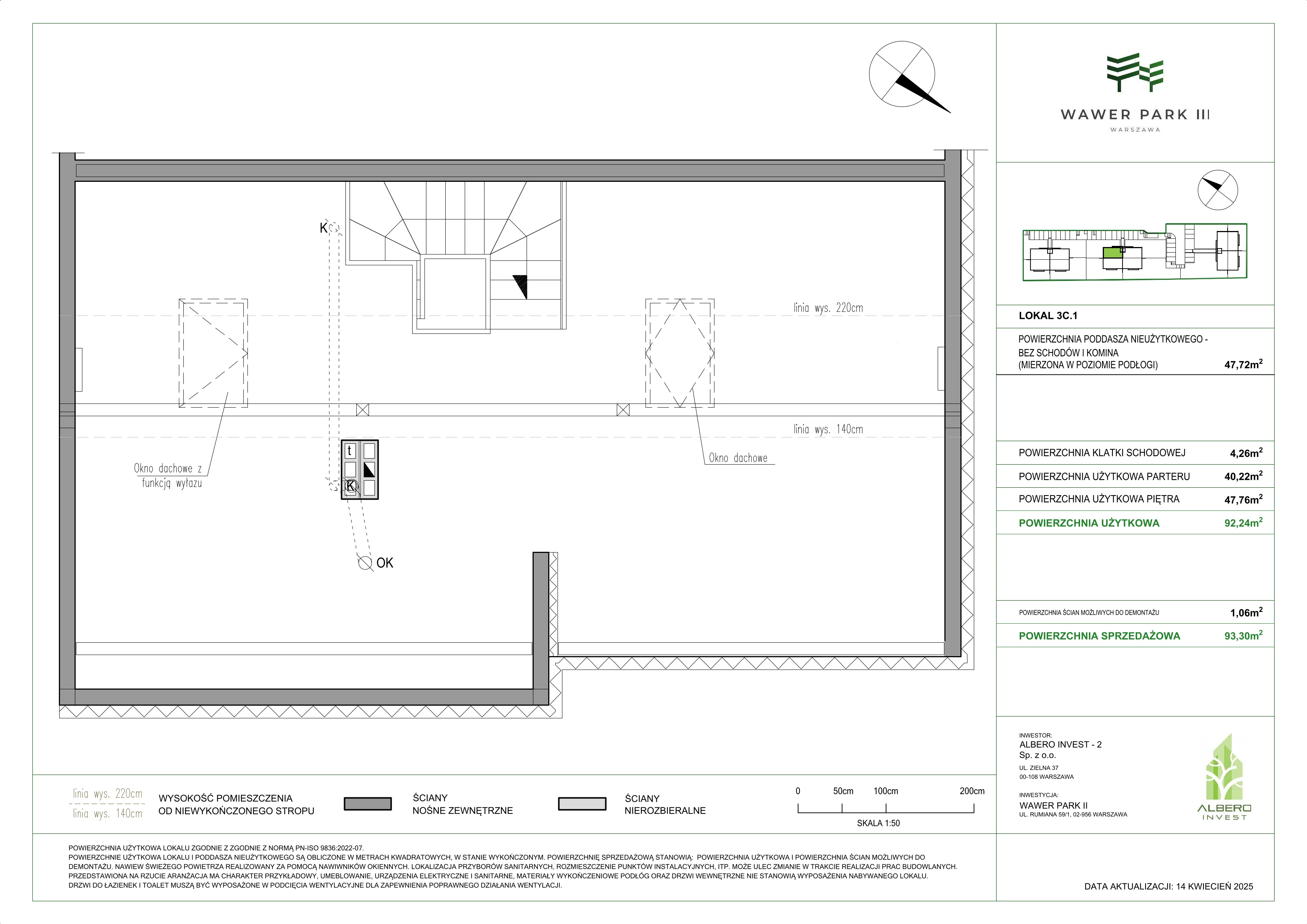 Dom 92,24 m², oferta nr 3C.1, Wawer Park, Warszawa, Wawer, Aleksandrów, ul. Zagórzańska 52