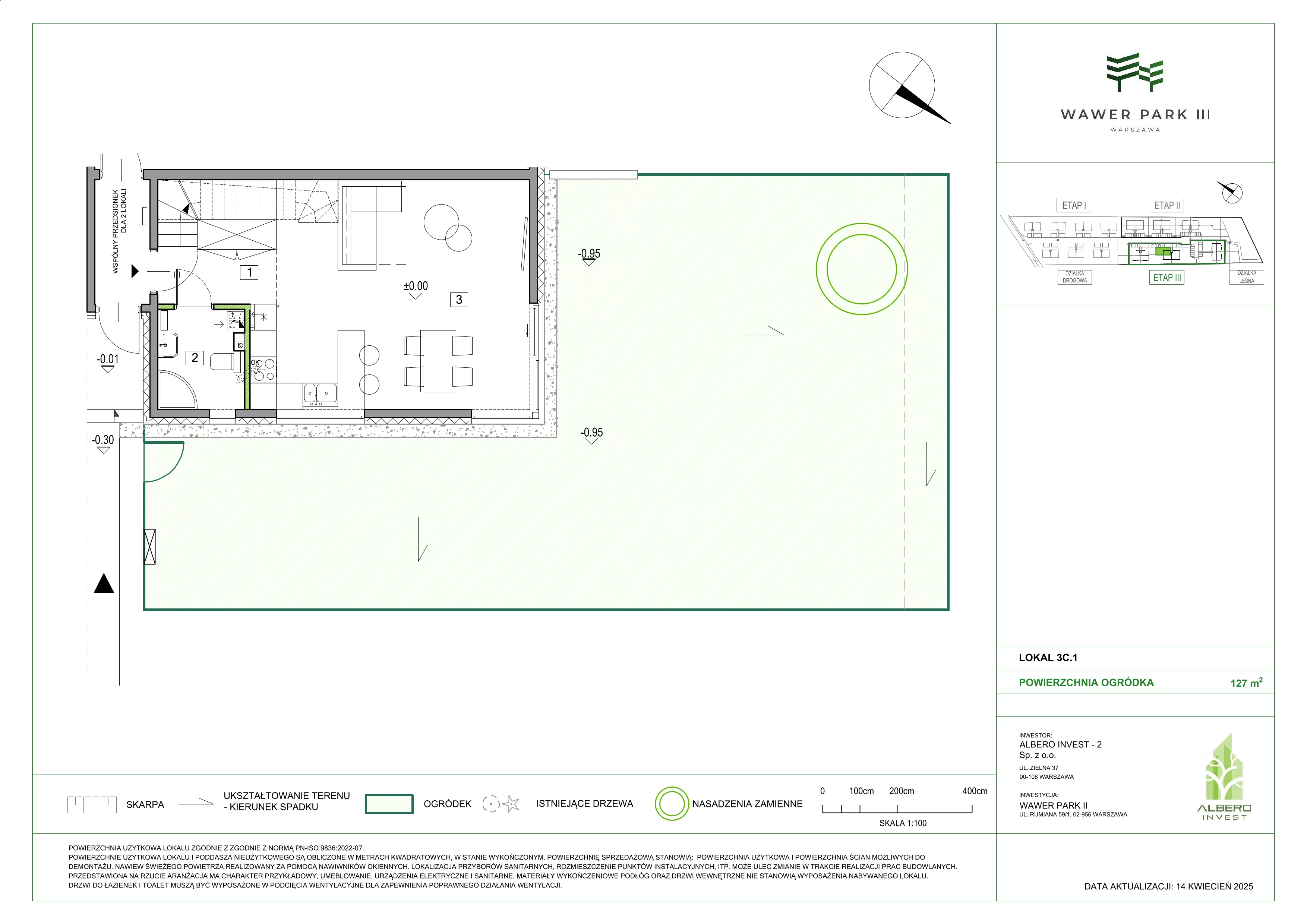 Dom 92,24 m², oferta nr 3C.1, Wawer Park, Warszawa, Wawer, Aleksandrów, ul. Zagórzańska 52