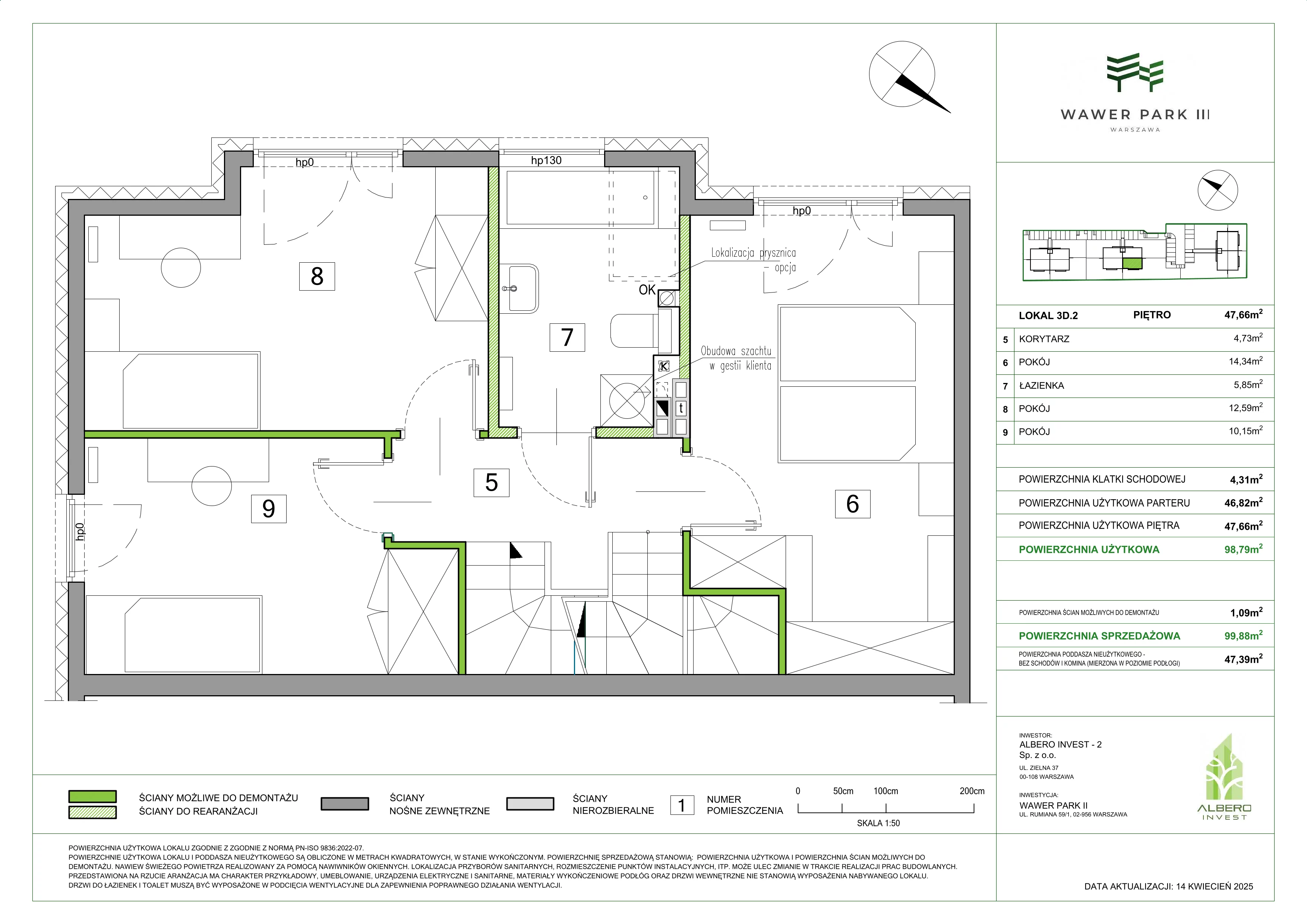 Dom 98,79 m², oferta nr 3D.2, Wawer Park, Warszawa, Wawer, Aleksandrów, ul. Zagórzańska 52