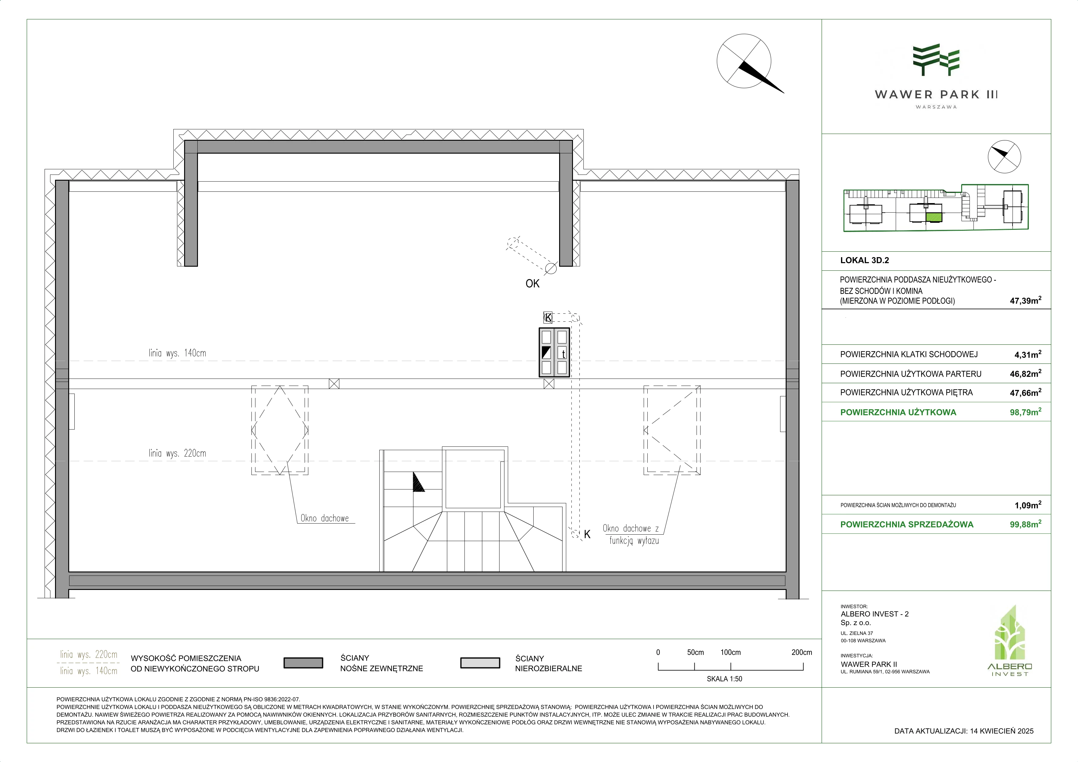 Dom 98,79 m², oferta nr 3D.2, Wawer Park, Warszawa, Wawer, Aleksandrów, ul. Zagórzańska 52