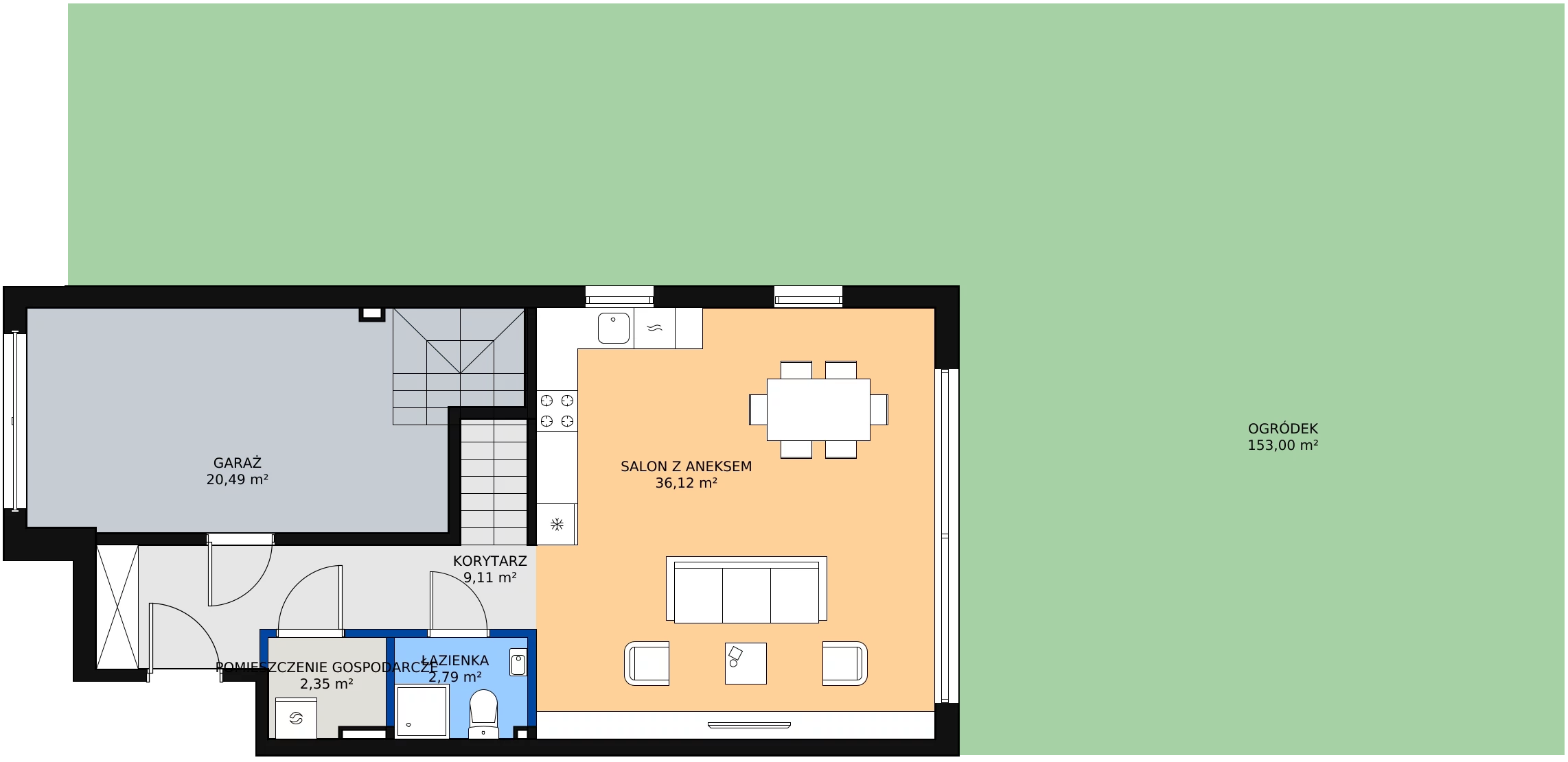 Zalety domu 130.89 m², 6.A