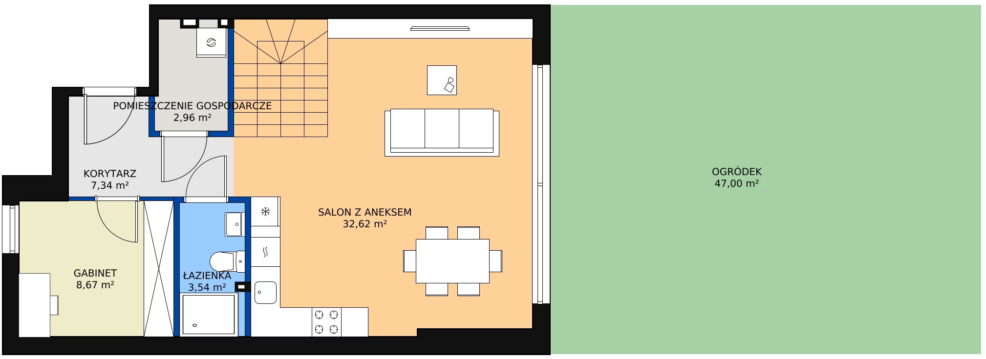 Zalety domu 121.15 m², 10.B
