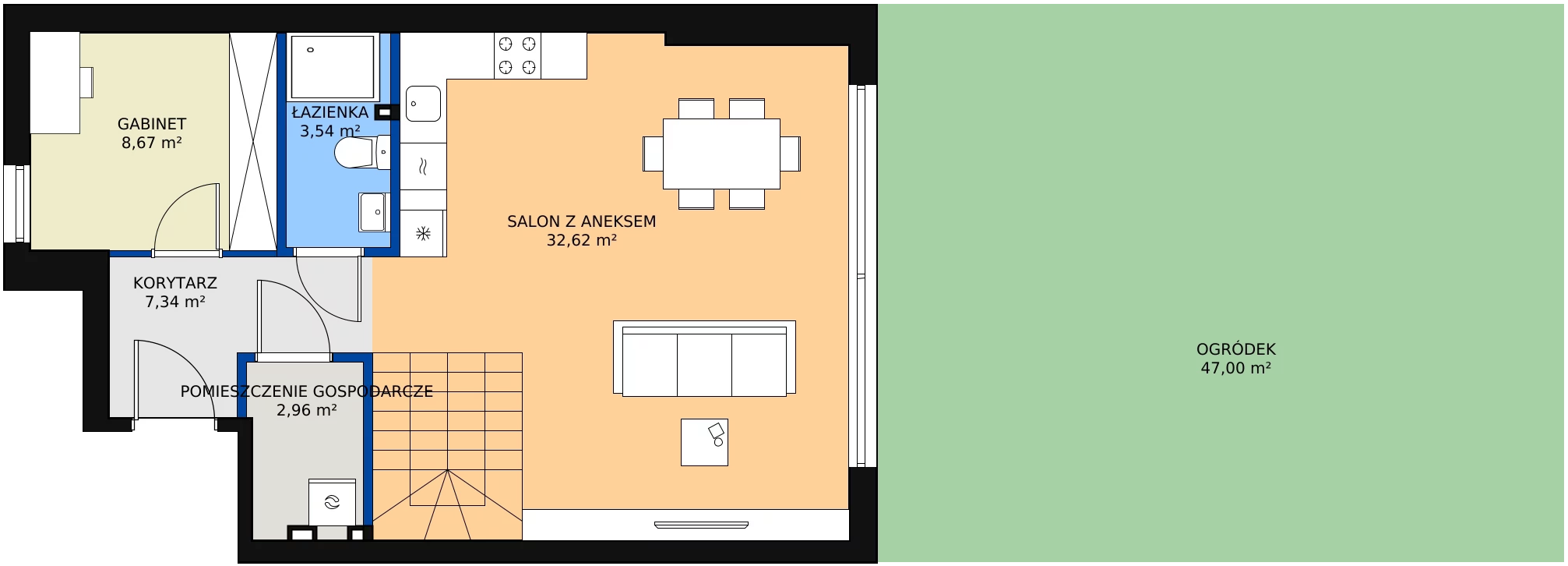 Zalety domu 121.15 m², 11.B