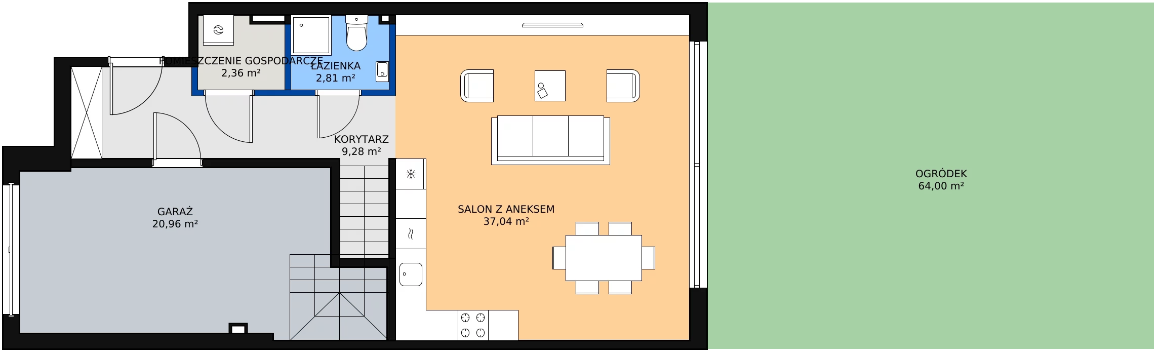 Zalety domu 132.41 m², 12.B