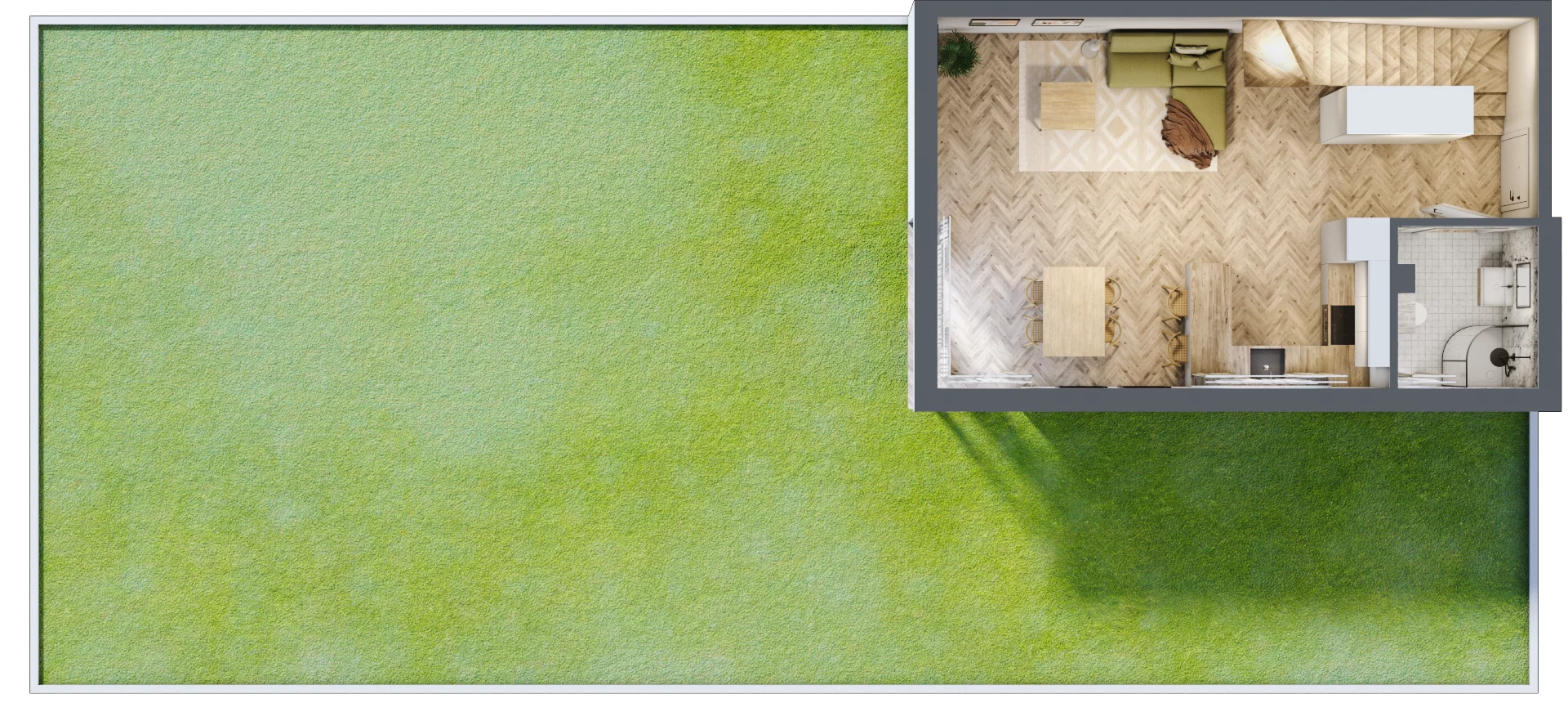 Dom 92,34 m², oferta nr 3D.1, Wawer Park, Warszawa, Wawer, Aleksandrów, ul. Zagórzańska 52