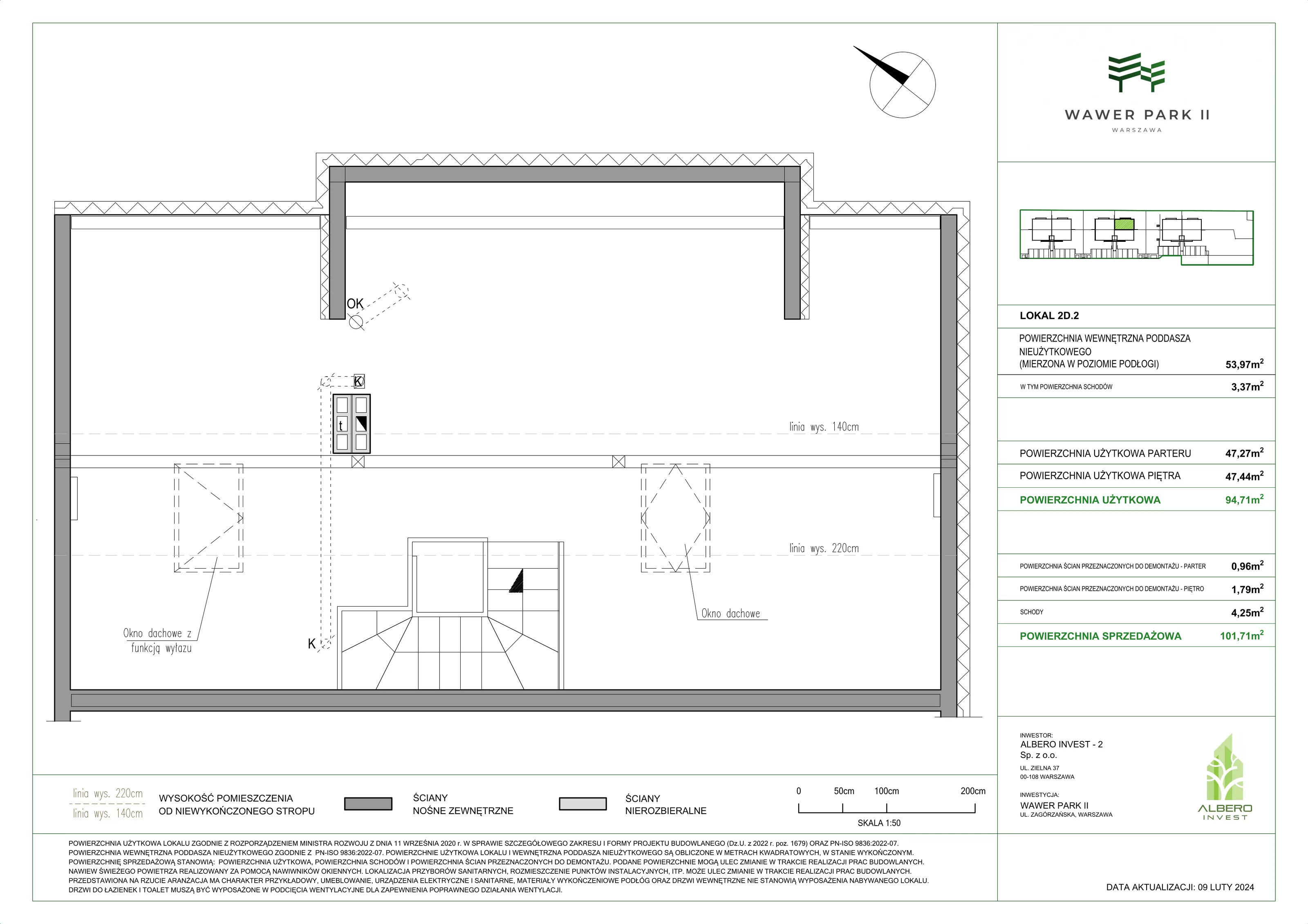 Dom 101,71 m², oferta nr 2D.2, Wawer Park, Warszawa, Wawer, Aleksandrów, ul. Zagórzańska 52