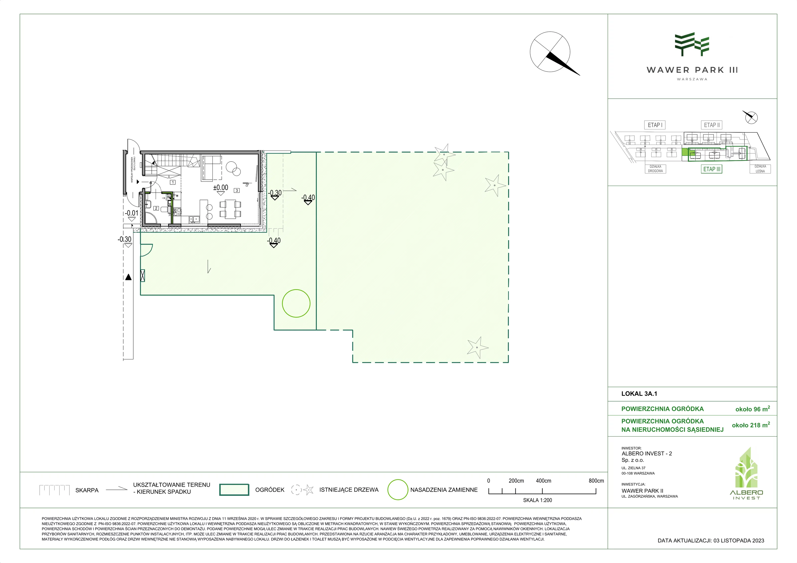 Dom 94,13 m², oferta nr 3A.1, Wawer Park, Warszawa, Wawer, Aleksandrów, ul. Zagórzańska 52