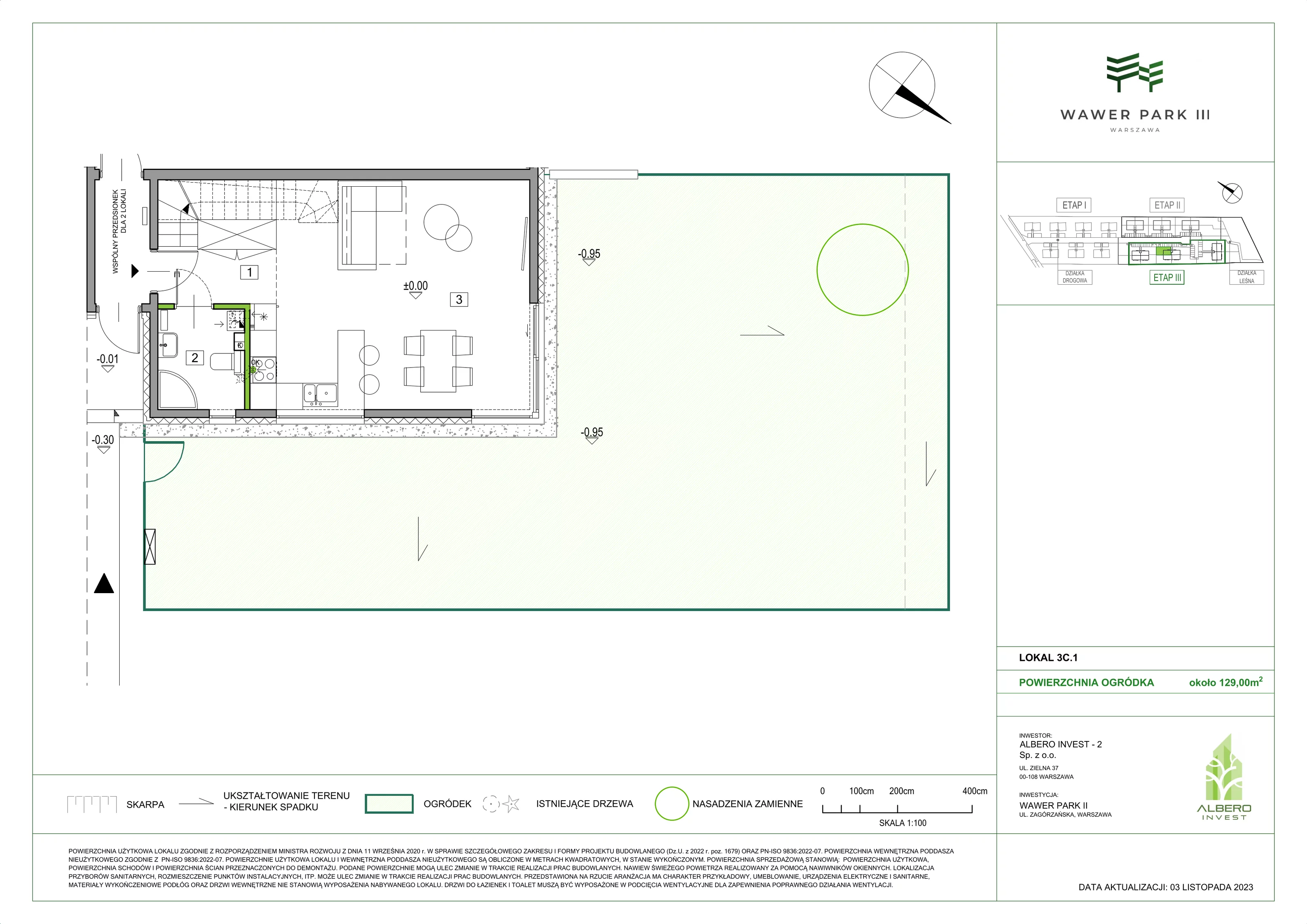 Dom 94,13 m², oferta nr 3C.1, Wawer Park, Warszawa, Wawer, Aleksandrów, ul. Zagórzańska 52