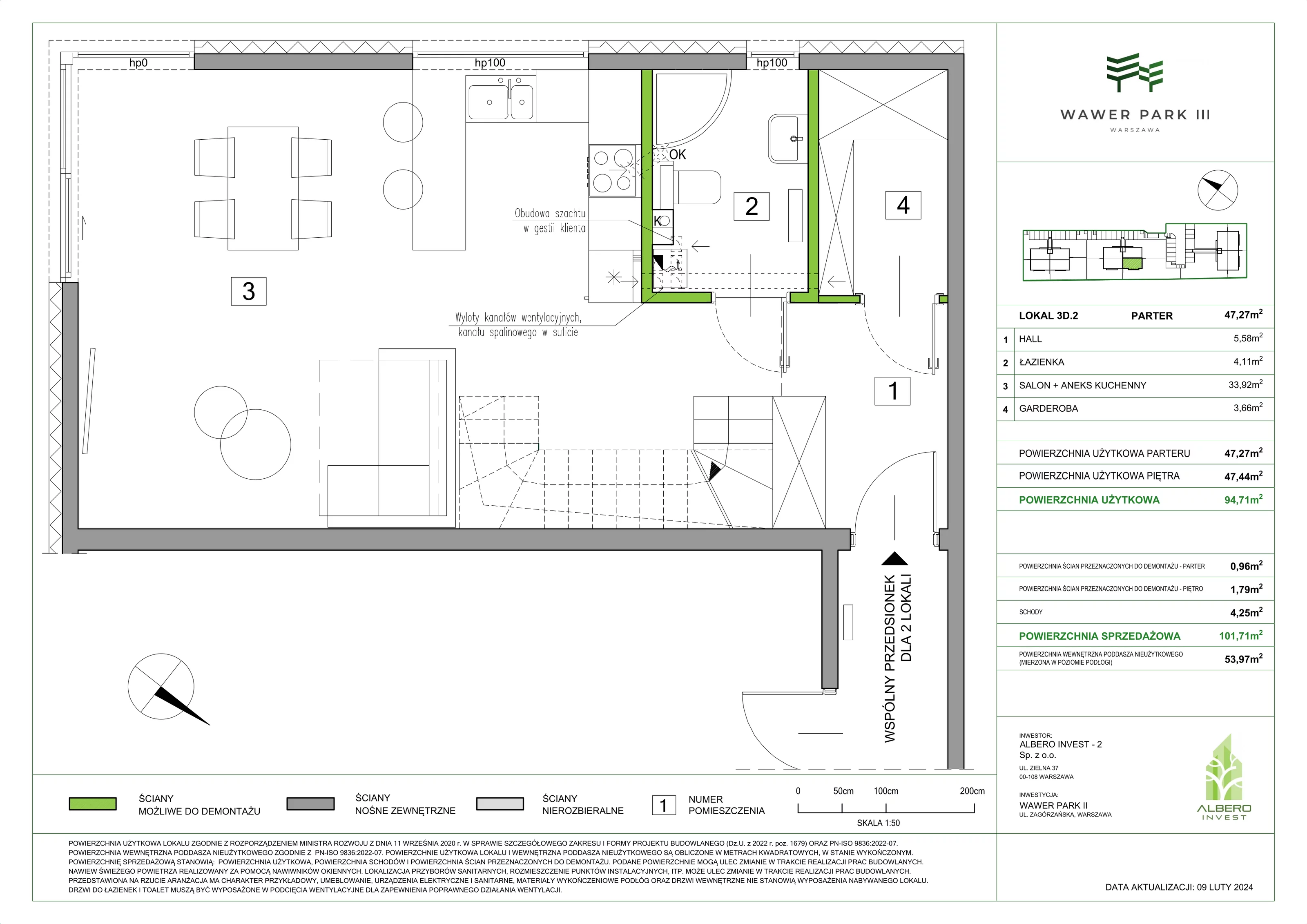 Dom 101,71 m², oferta nr 3D.2, Wawer Park, Warszawa, Wawer, Aleksandrów, ul. Zagórzańska 52