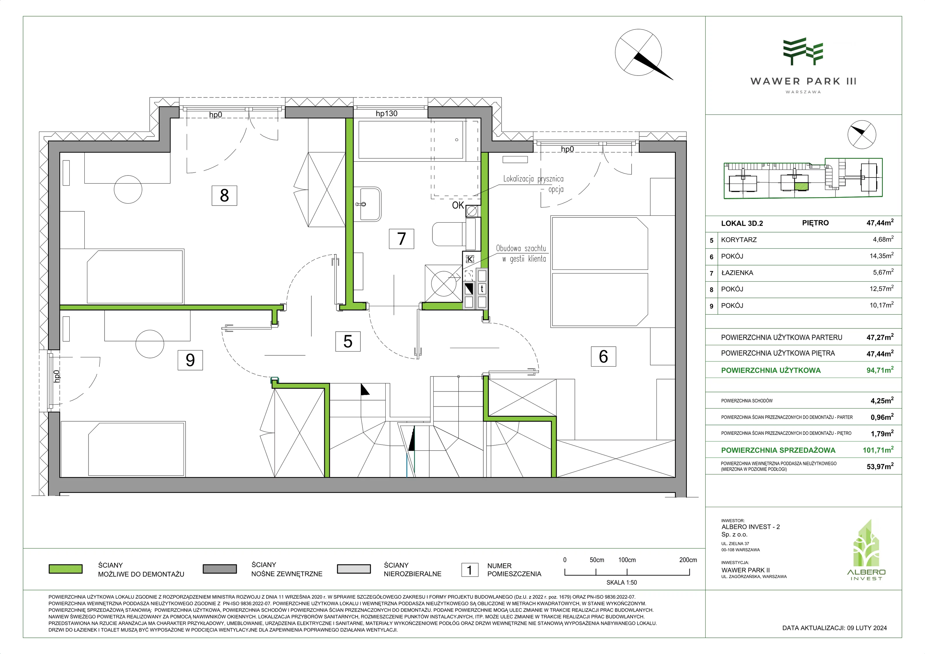 Dom 101,71 m², oferta nr 3D.2, Wawer Park, Warszawa, Wawer, Aleksandrów, ul. Zagórzańska 52