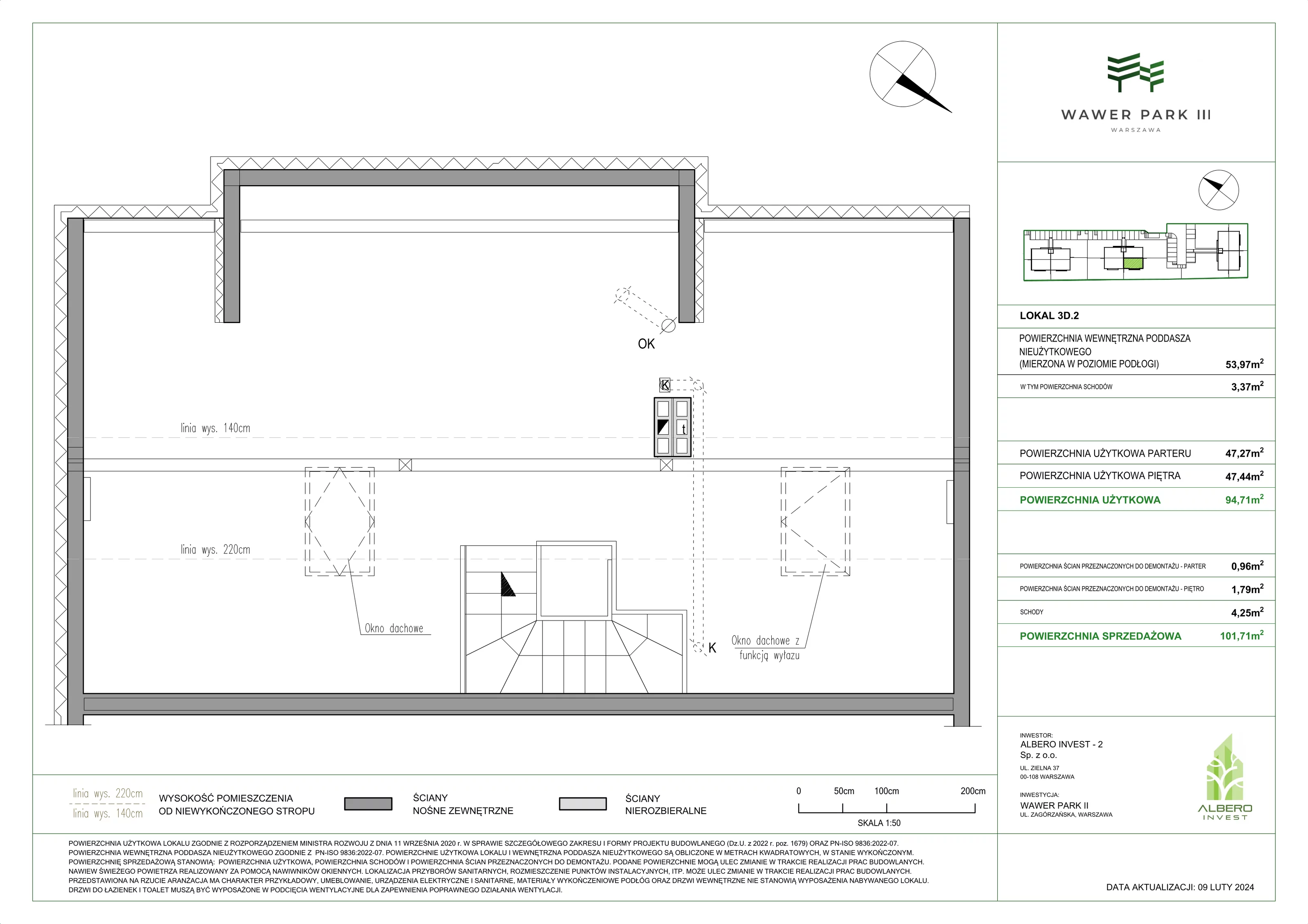 Dom 101,71 m², oferta nr 3D.2, Wawer Park, Warszawa, Wawer, Aleksandrów, ul. Zagórzańska 52
