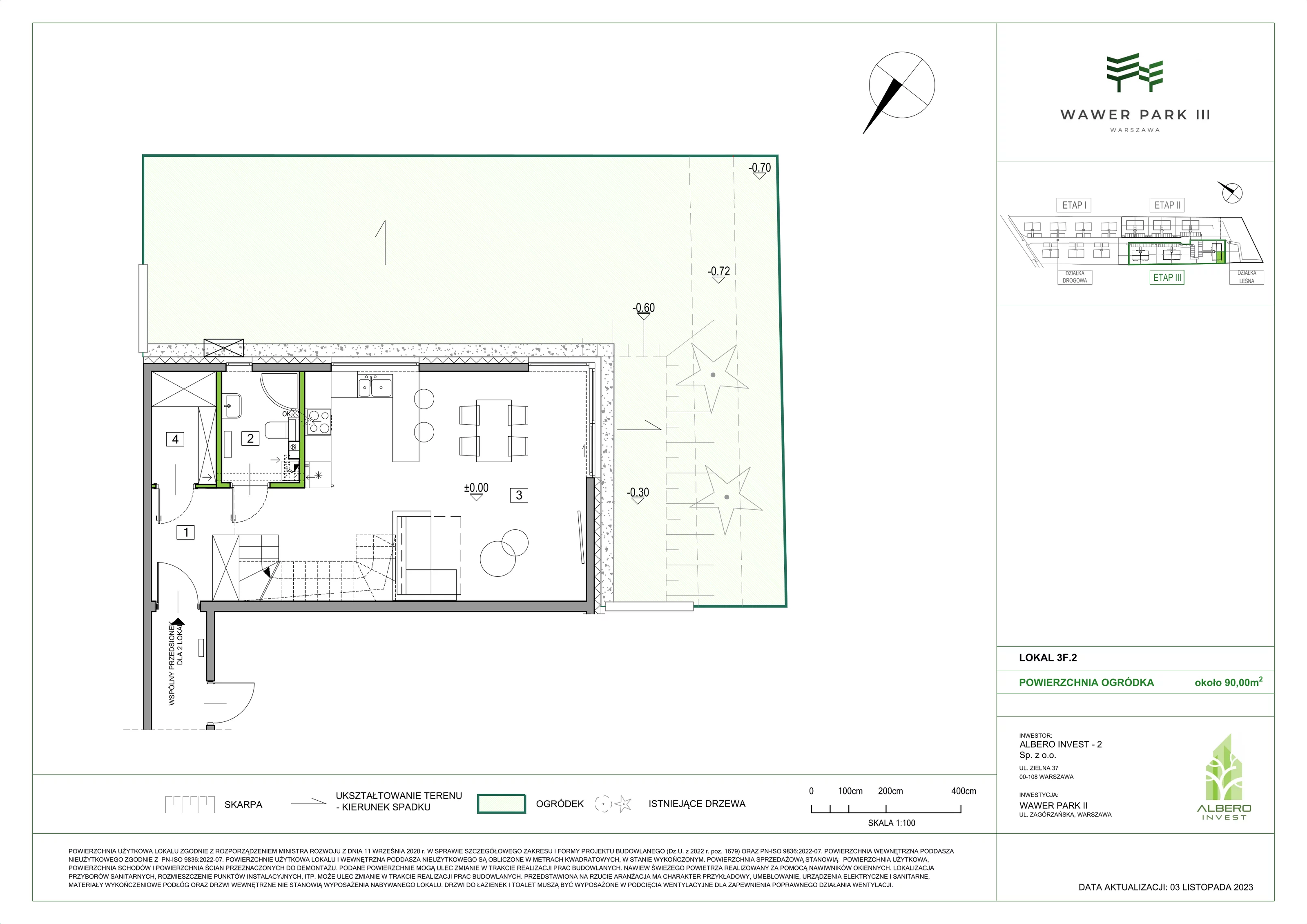 Dom 101,71 m², oferta nr 3F.2, Wawer Park, Warszawa, Wawer, Aleksandrów, ul. Zagórzańska 52