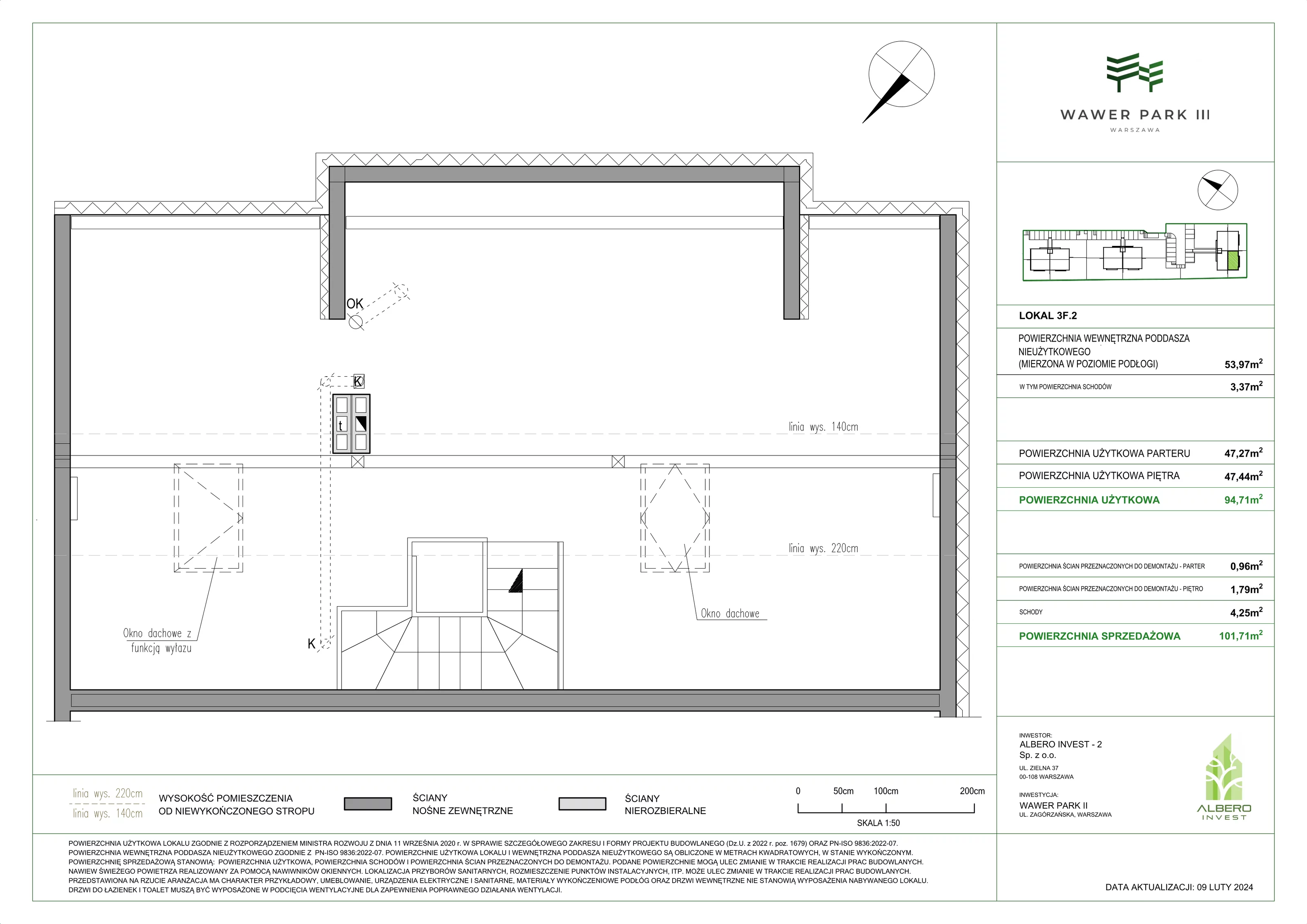 Dom 101,71 m², oferta nr 3F.2, Wawer Park, Warszawa, Wawer, Aleksandrów, ul. Zagórzańska 52