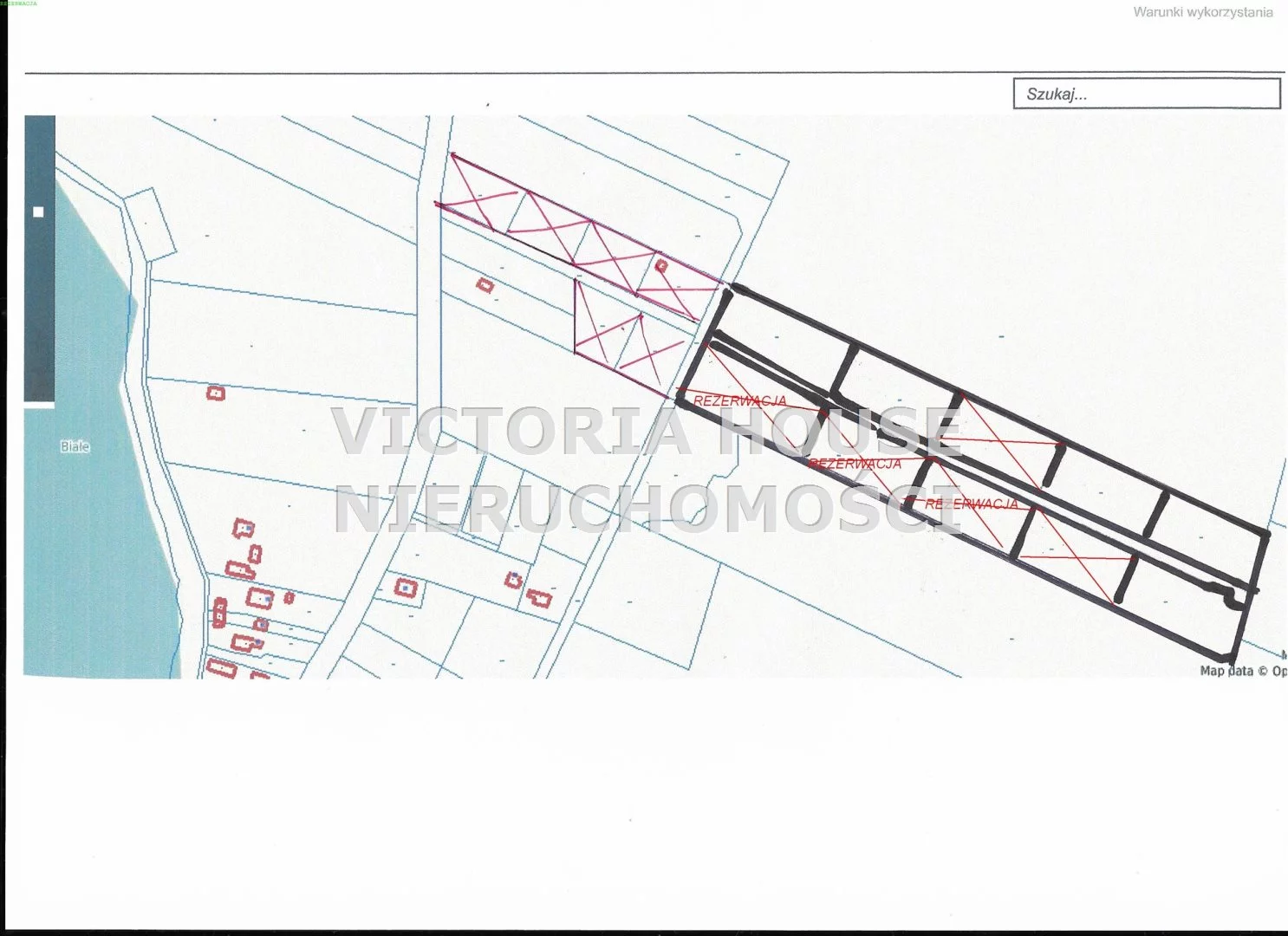 Działka 3 034,00 m², oferta nr , VIC-GS-841, Kalinowo
