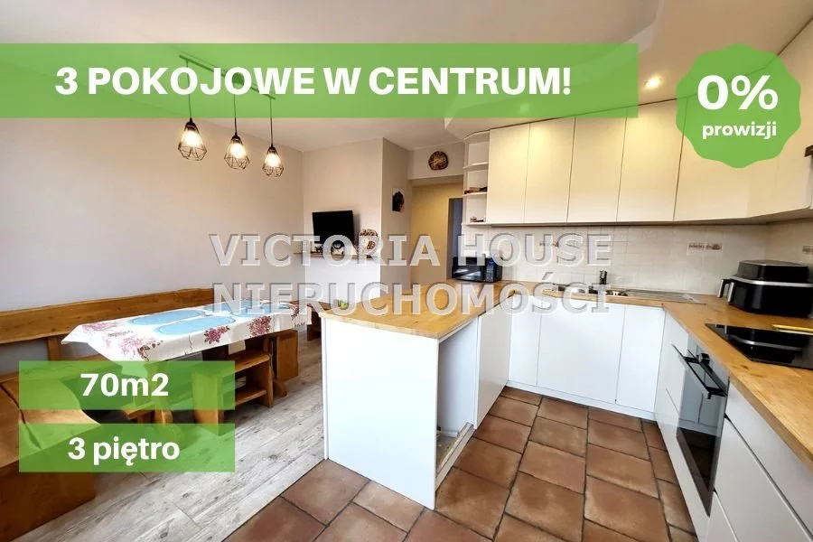 Mieszkanie 70,00 m², piętro 3, oferta nr , VIC-MS-1030, Ełk, Centrum