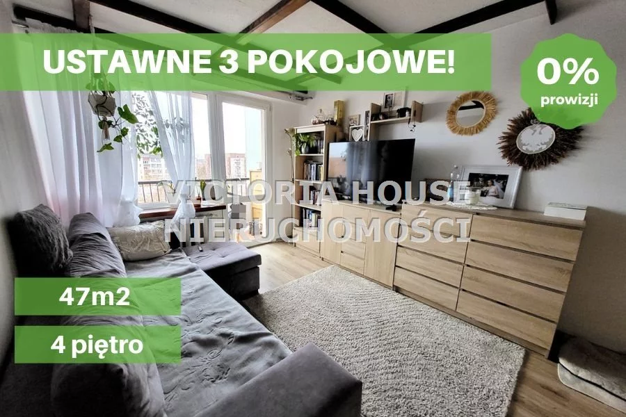 Mieszkanie trzypokojowe 47,20 m², Ełk, Konieczki, Sprzedaż