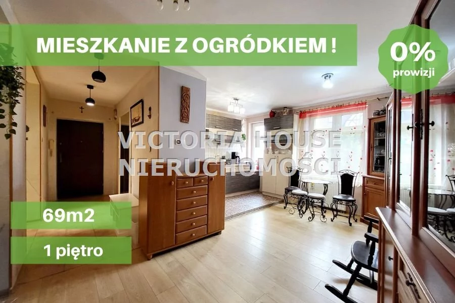 Mieszkanie czteropokojowe 68,92 m², Ełk, Centrum, Sprzedaż