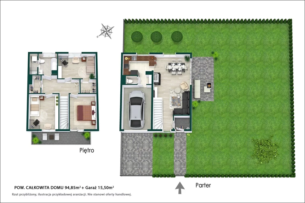 Dom 110,35 m², oferta nr , 327/14727/ODS, Borowa Góra, Długa